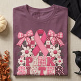 Faux Patchwork Pink Sister Tee thumbnail 12