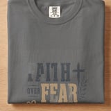 Faith Over Fear Shirt, Isaiah 41:10 Christian T-Shirt, Religious Bible Verse Tee, Inspirational Gift Sweatshirt thumbnail 8