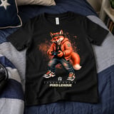 Fox Gamer Shirt for Boys, Funny Virtual Reality Gaming Tee, Kids Birthday Gift, Pixo League by Farron House thumbnail 17