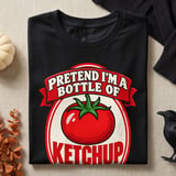 Pretend I'm A Bottle Of Ketchup Tee or Sweatshirt thumbnail 6