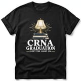 CRNA Graduation Kept The Light On Tee thumbnail 3