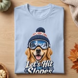 Let's Hit The Slopes Dog Tee thumbnail 11
