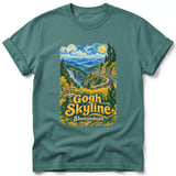 Gogh Skyline ~ Comfort Colors Premium Tee thumbnail 8
