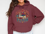 Falling For Fiction Sweatshirt, Bookish Hoodie, Dark Academia Tote Bag, Vintage Reading Crewneck, Cute Book Lover Gift For Readers thumbnail 13