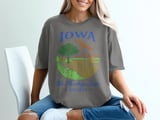 Iowa The Hawkeye State Est. 1846 T-Shirt thumbnail 6
