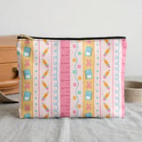 Cute School Supplies Laptop Sleeve, Pastel Pink Pencil Ruler Notebook Accessory Pouch, Teacher Student Gift thumbnail 9