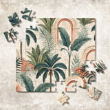 Tropical Palm Trees Digital Pattern Bundle, Jungle Leaves Digital Paper, Seamless Palm Pattern, Summer Print, Digital Design, Etsy Printable thumbnail 7