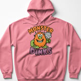 Pickleball Gildan Fleece Hoodie, Monster Dinks Funny Beast Graphic, Warm Court Pullover Sweatshirt thumbnail 11