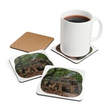 Grand Wagoneer, The Waggy Corkwood Coaster Set, Cute Animal Coasters, Wildlife Art, Unique Coasters, Car Lover Gift, Fun Home Decor thumbnail 3