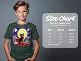 Halloween German Shepherd Crew Sweatshirt, Cute Ghosts Moon Night, Fall Season Graphic Pullover, adult and kid size t-shirts thumbnail 7