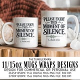 Moment of Silence Digital Mug Wrap thumbnail 1