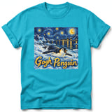 Gogh Penguin ~ Comfort Colors Premium Tee thumbnail 5
