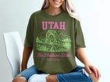 Utah The Beehive State Est. 1896 Graphic T-Shirt thumbnail 2