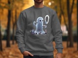 Glam Ghost T-Shirt, Spooky Cute Tee, Halloween Makeup Design, Cosmetology Shirt, Funny Ghost Shirt, Aesthetic Ghost, Glamour Gift Idea thumbnail 2