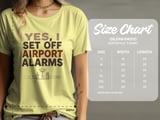 Knee Surgery T Shirt, Airport Alarm Funny, Metal Detector Joke Tee, Joint Replacement Recovery Gift, Operation Humor T-Shirt, Travel Humor thumbnail 5