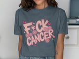 F*CK CANCER Daisy Graphic T-Shirt thumbnail 11