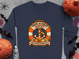 Trick Or Treat Matey Boat Captain On Candy Duty Nautical Anchor Crewneck Sweatshirts thumbnail 8