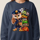 Halloween Officer Hoot the Owl Sweatshirt thumbnail 14