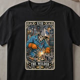 The Welder Tarot Card Tee thumbnail 5