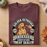 Golden Retriever Treat Dealer Tee thumbnail 6