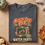 Game Day Girl Watch Party Tee thumbnail 2