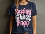 Resting Ghost Face Tee or Sweatshirt thumbnail 10
