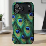 Peacock Feathers MagSafe® Phone Case thumbnail 3