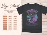 Missouri Show-Me State Est. 1821 Graphic T-Shirt thumbnail 7