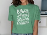 Oboe Players: Chosen Introverts Graphic Tee thumbnail 8