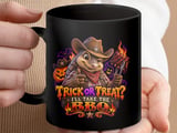 Trick Or Treat Ill Take The BBQ Mug thumbnail 17