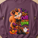 Too Cute To Spook Sally the Squirrel Sweatshirt thumbnail 16