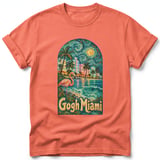 Gogh Miami ~ Comfort Colors Premium Tee thumbnail 1
