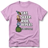 Eat Sleep Ride Repeat Tee thumbnail 6