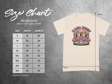 Retro Flamingo Bingo Night Graphic T-Shirt thumbnail 7