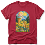 Gogh Ice Cream ~ Comfort Colors Premium Tee thumbnail 2