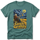 Gogh Granny ~ Comfort Colors Premium Tee thumbnail 8