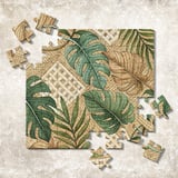 Woven Monstera Tropical Digital Design Size Bundle Png thumbnail 11