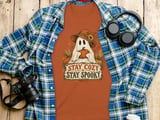 Stay Cozy Stay Spooky Tee or Sweatshirt thumbnail 2