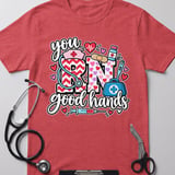 You RN Good Hands Tee thumbnail 2