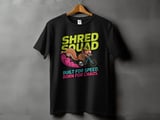 Shred Squad Squirrel | BMX T-Shirt thumbnail 9
