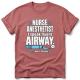 Nurse Anesthetist Fluent Airway Tee thumbnail 4