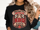 Pretend Im A Bottle Of BBQ Sauce Tee thumbnail 13