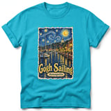 Gogh Sailing ~ Comfort Colors Premium Tee thumbnail 5