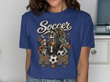 Skeleton Soccer Mom Tee thumbnail 4