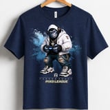 Gorilla Gamer Shirt for Toddler, Funny Virtual Reality Gaming Tee, Kids Birthday Gift, Pixo League by Farron House thumbnail 11