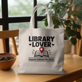Library Lover Tote Bag thumbnail 1