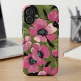 Pink Botanical MagSafe® Phone Case thumbnail 6