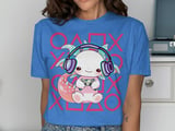 Kawaii Axolotl Gamer Graphic Tee thumbnail 10