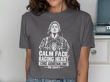 Calm Face Racing Heart EMS Tee thumbnail 12