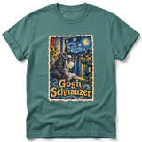 Gogh Schnauzer ~ Comfort Colors Premium Tee thumbnail 8